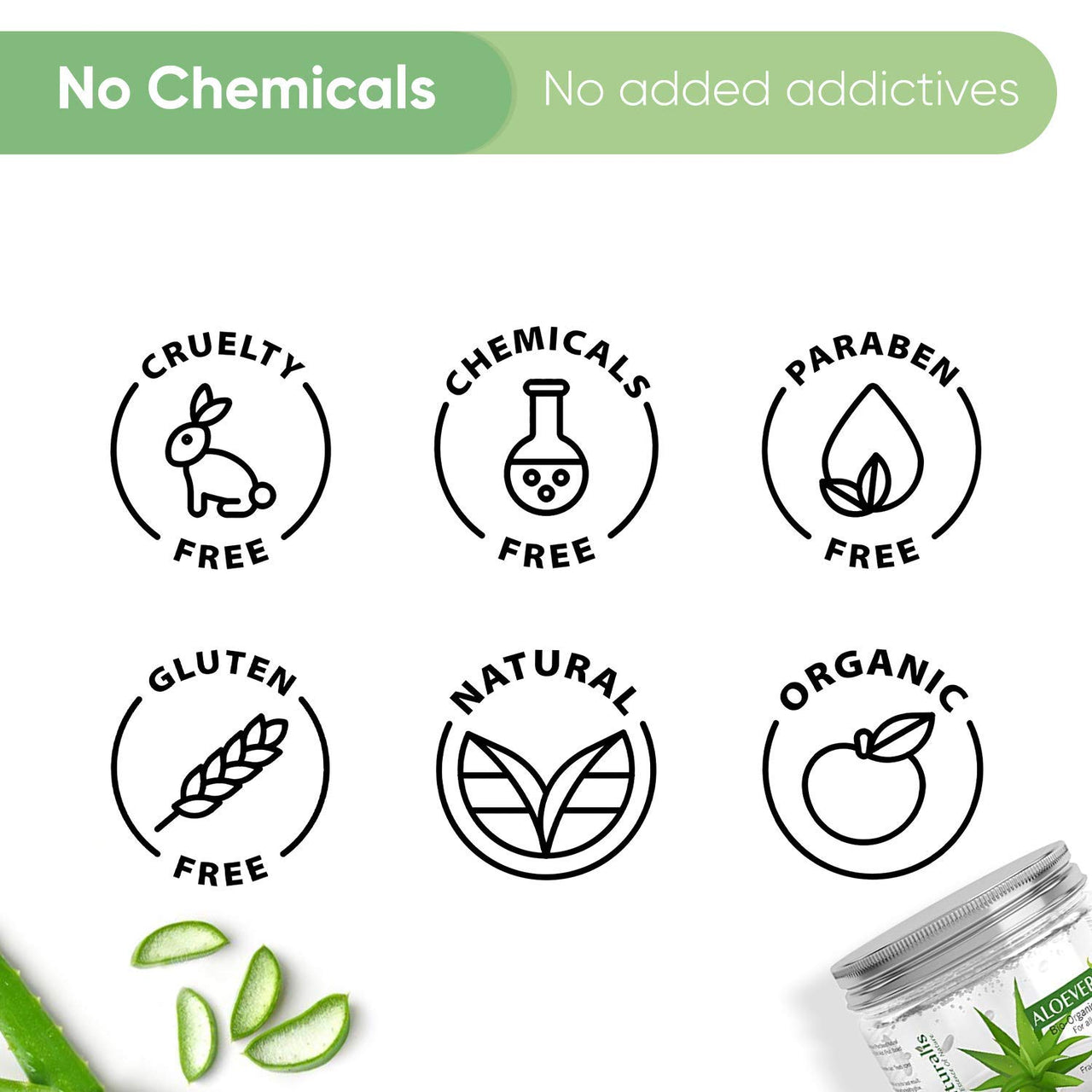 Naturalis Aloevera Gel for Face – Natural Aloe Vera Gel for Hydration, Nourishment, and Hair Care – Aloevera Gel for Skin & Hair that Soothes, 300g