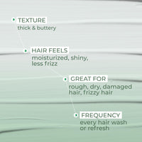 Ashba Botanics Leave-in Conditioner for Frizzy, Wavy & Curly Hair | Hair Cream For Men & Women | Moisturizes, Protects, Nourishes & Adds Shine to Dry & Damaged Hair | Silicone Free(200ml)