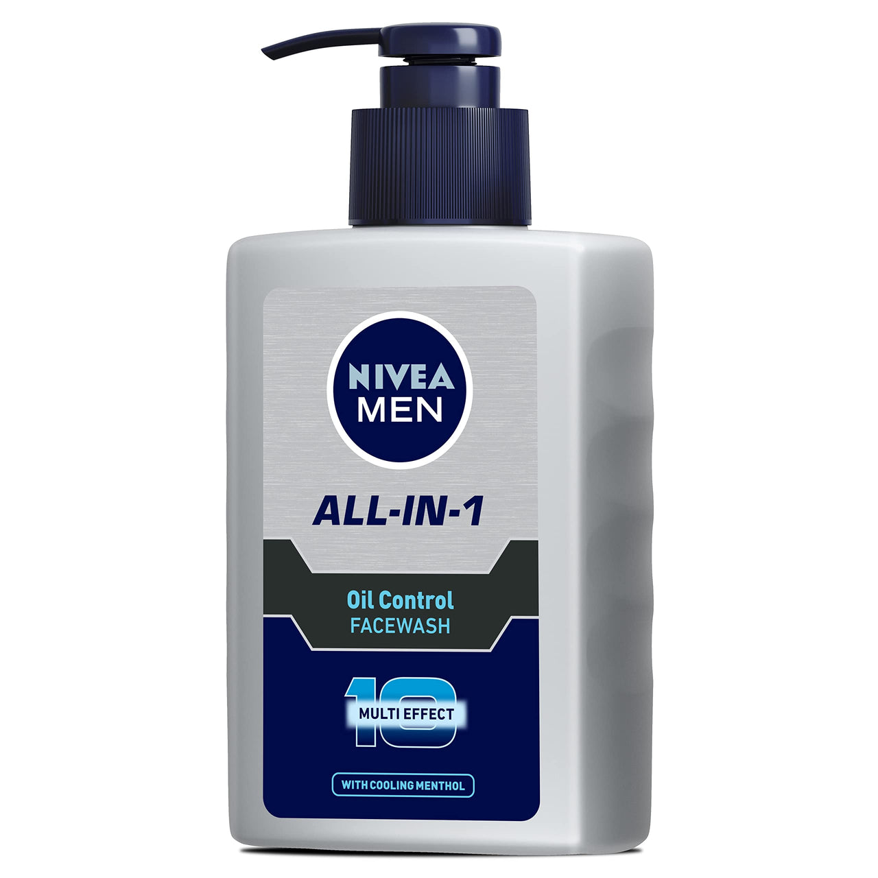 Nivea Men Face Wash, Oil Control For 12Hr Oil Control With 10X Vitamin C Effect, 150 ml (Pack of 2)