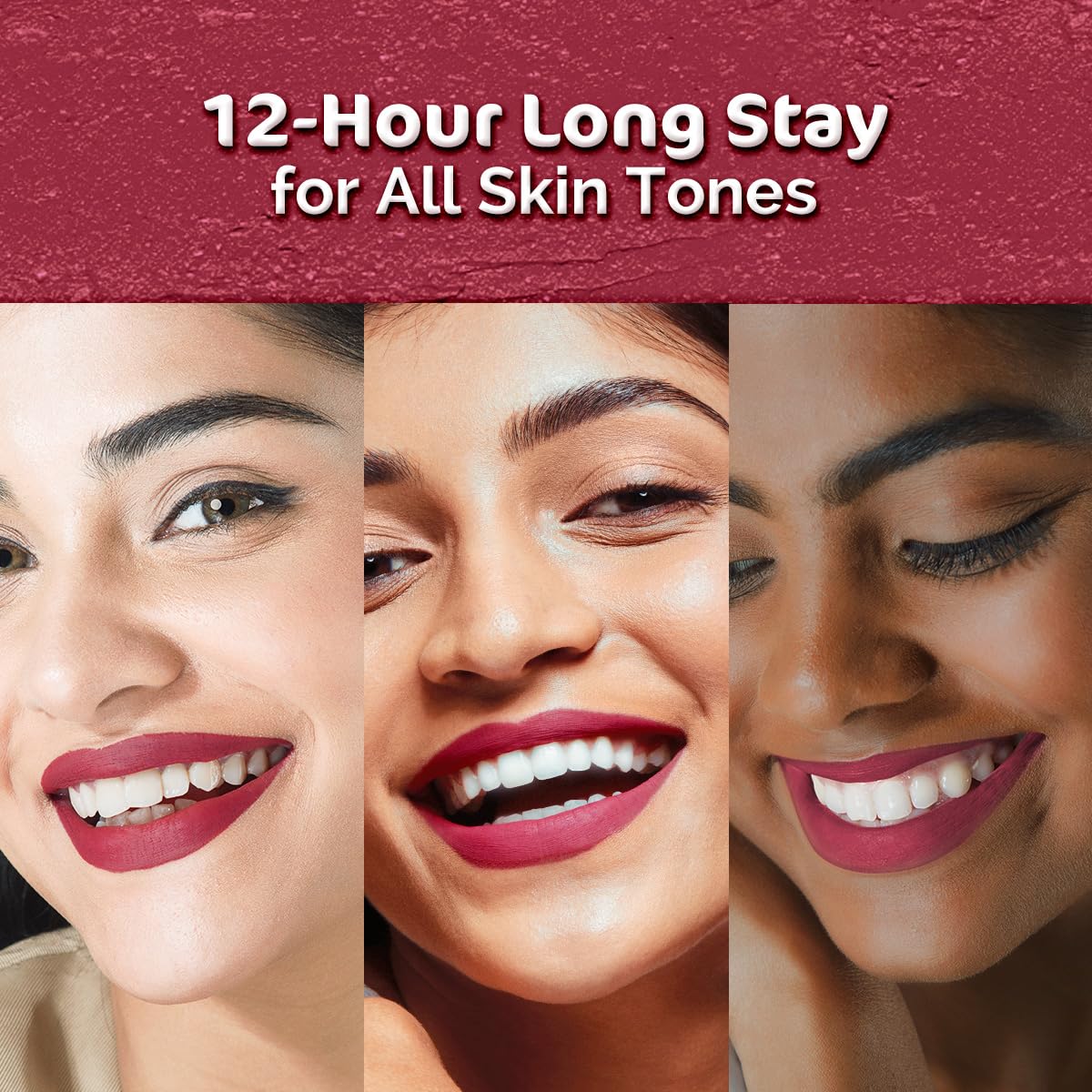 Mamaearth Moisture Matte Longstay Lipstick With Avocado Oil & Vitamin E For 12 Hour Long Stay-05 Bubblegum Nude - 2 G