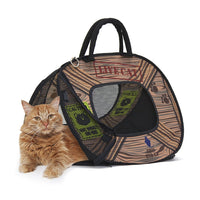 SportPet Designs Pop Open Cat Carrier (Pattern) Carrier - Pet Pen