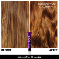 2.Oh! Italian- Hair Gloss | High Shine Hair Gloss Treatment | Semi Permanent Clear Gloss | Salon- Like Glossy Hair| Shiny and Smooth Hair | Enriched with Argan Oil | Lasts up to 2-3 Washes (Pack of 2)