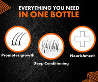 Urbangabru Hair Comb Aqua Wax - The Devil Edition - 260 ML & Beard Oil 30 ML - Men's Grooming Combo Kit