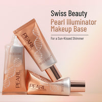 Swiss Beauty Foundation Pearl Illuminator Liquid Highlighter With Radiance Finish | Waterproof, Easily Blendable Illuminator For Face Makeup | Shade -01, 35Gm |