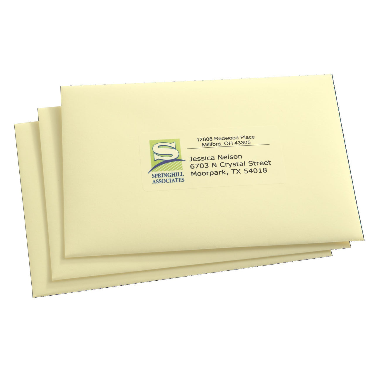 Avery Printable Address Labels with Sure Feed, Matte Clear, 1-1/3" x 4", 350 Mailing Labels (08662)