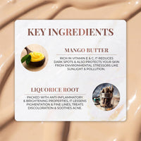Just Herbs Concealer for Face Makeup With Liquorice Root Dewy Finish, Full Coverage Ultra Blendable Dark Circle Spot Brightening and Correcting Concealer 6ml (Vanilla)