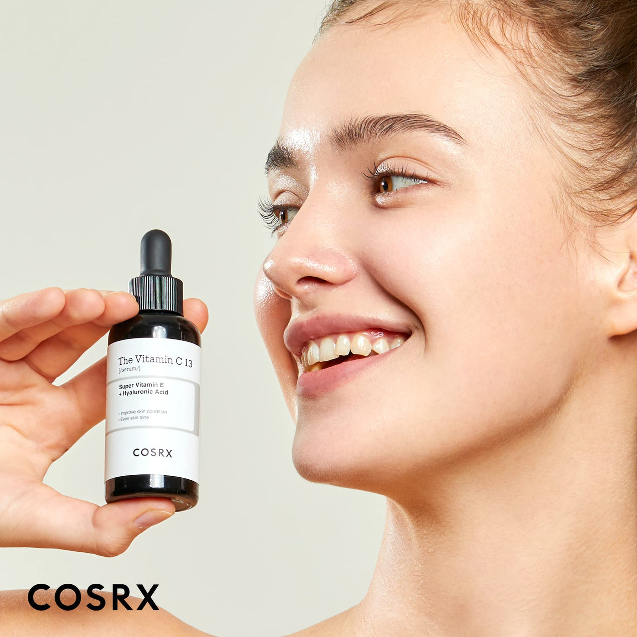 COSRX Pure Vitamin C 13% Serum with Vitamin E & Hyaluronic Acid, Brightening & Hydrating Facial Serum for Dark Spots, Fine Lines, Uneven Skin tone, 20ml, Animal Testing-Free, Korean Skincare
