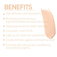 MyGlamm Pose HD Matte Full Coverage Foundation Cream Stick For Normal Skin(Shell Bridge, Beige, 5.5 G) Matte Finish, Pack Of 1
