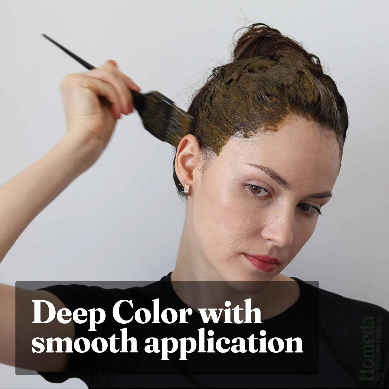 Shudh Online Indigo Powder Organic for Hair Black Colour (200 Grams), Natural Avuri Leaf Powder, Neela Amari, Neel Patti, Neela, Neelamari, Neelayamari, Indico. for face