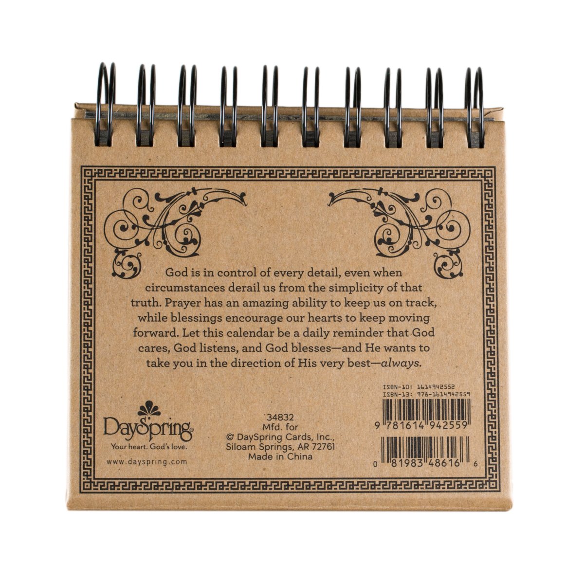 DaySpring - Prayers and Blessings - Large Print - An Inspirational DaySpring DayBrightener - Perpetual Calendar