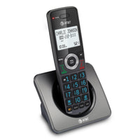 AT&T GL2101 Cordless Phone with Call Block, Caller ID, Full-Duplex Handset Speakerphone, 2