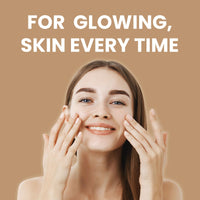 Glamveda Pure Glow Gold Peel Off Mask | Reduces fine lines, wrinkles | Remove Blackhead & pore care | For Women | No Paraben, SLS | 100gm