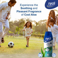 Nycil Germ Expert Prickly Heat Powder, Pack of 150gm+60gm, Assorted Fragrances (Cool Aloe)