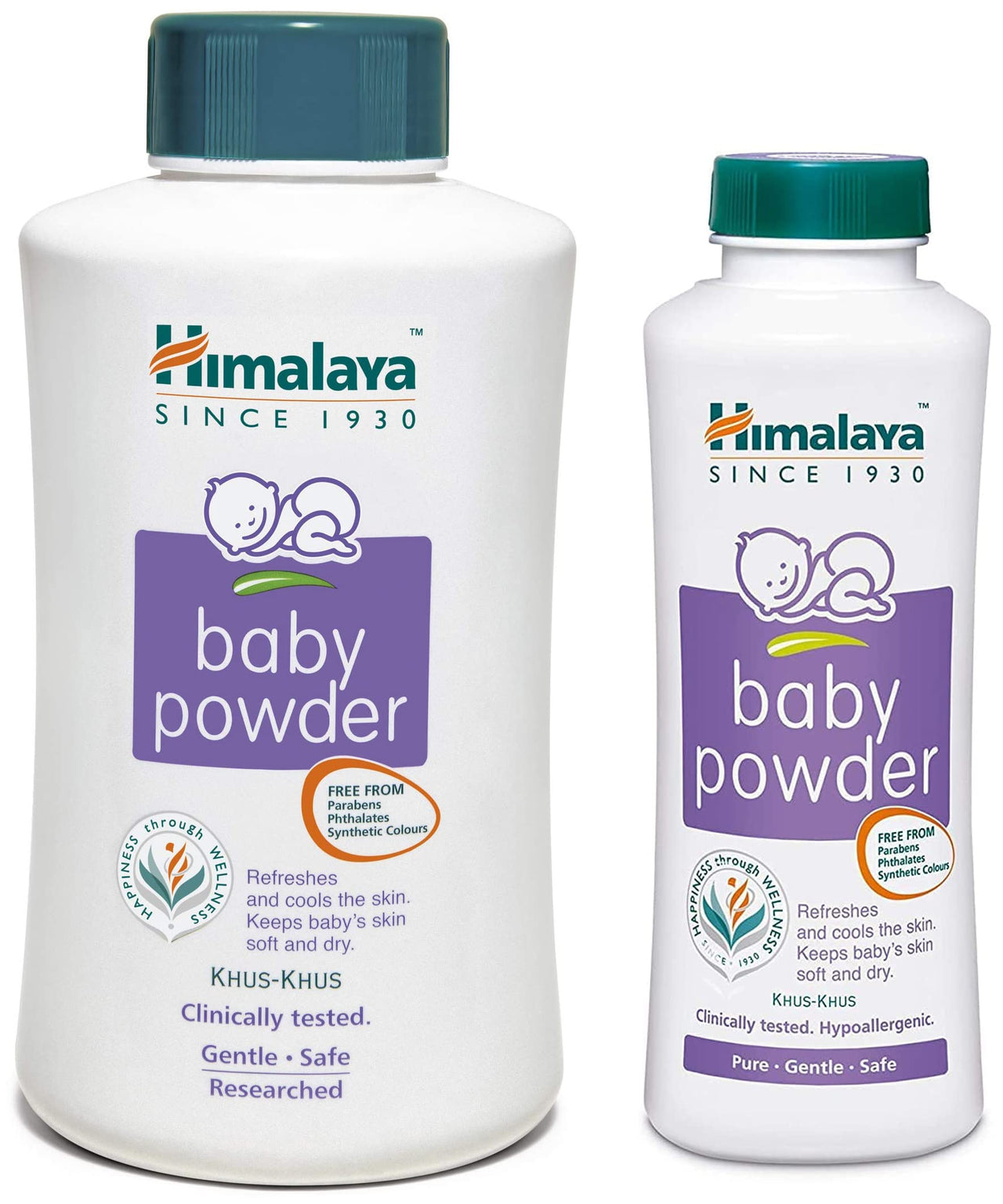 Himalaya Baby Powder (400g) & Himalaya Baby Powder, 700g