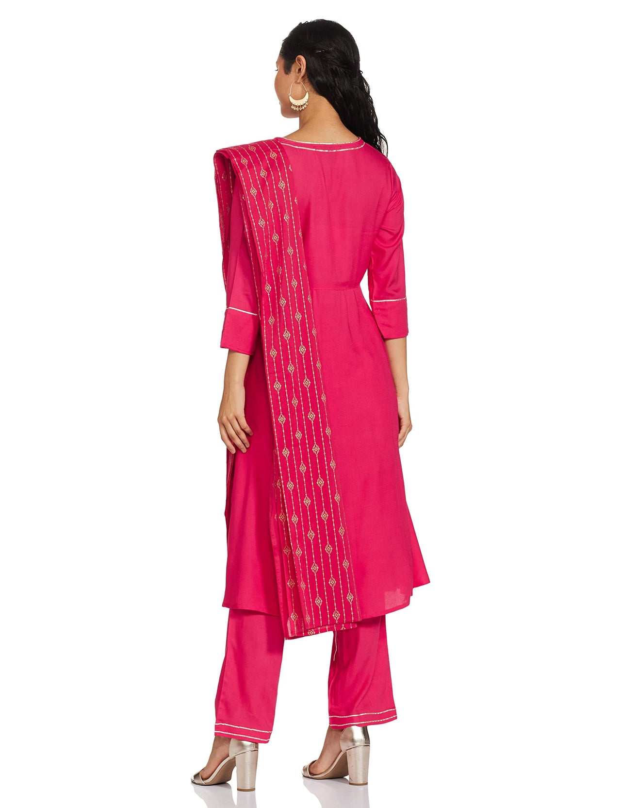 Amazon Brand - Myx Women's  Rayon Salwar Suit