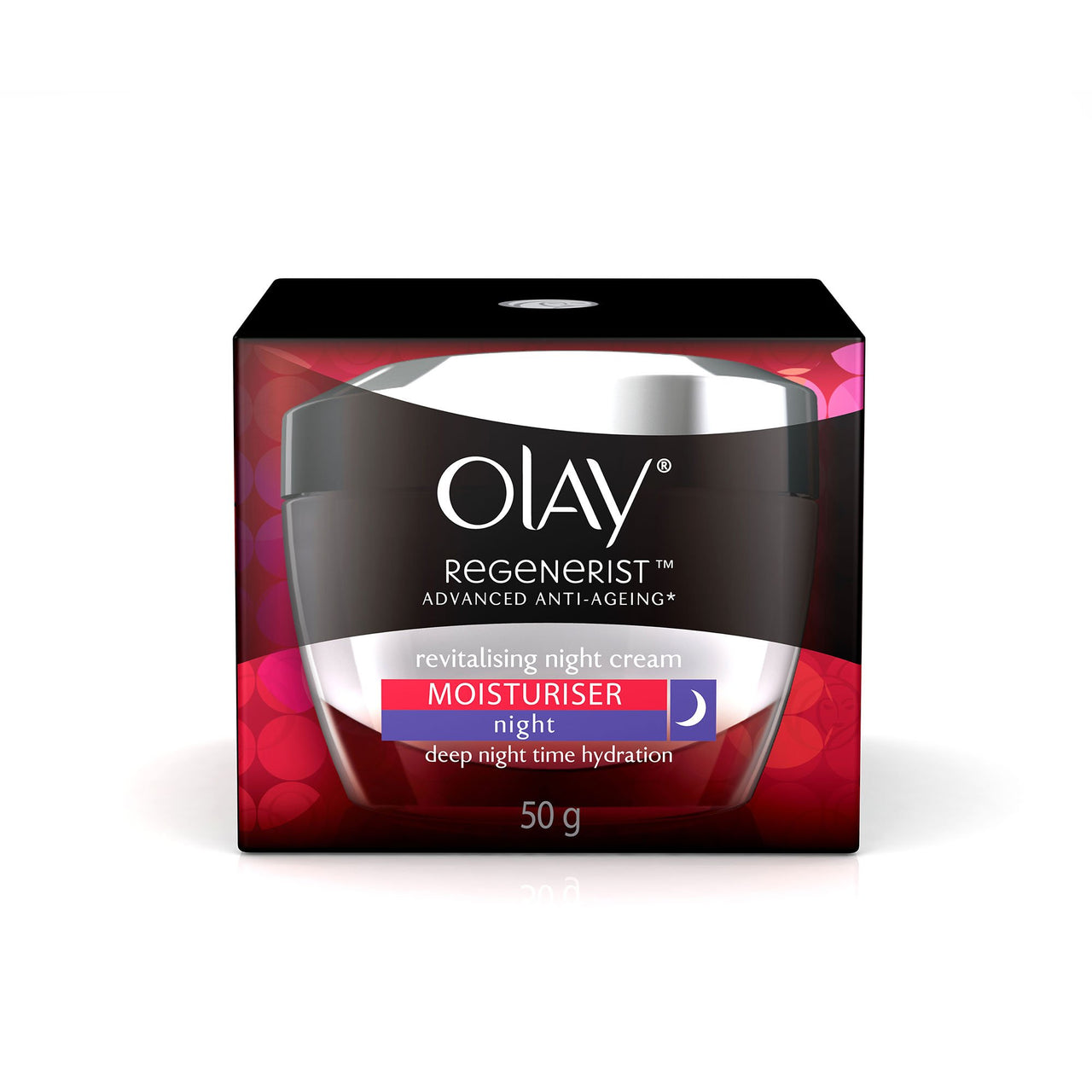 Olay Serum Regenerist Microsculpting Serum, 50 ml And Olay Night Cream Regenerist Deep Hydration Light Cream, 50g
