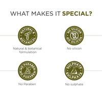 Oshea Herbals Natural Hair Growth Shampoo for Men & Women | Deep Nourishment, Promotes Hair Growth with Controlled Hairfall | Enriched with Onion Bulb & Ginger Extract - 300ml