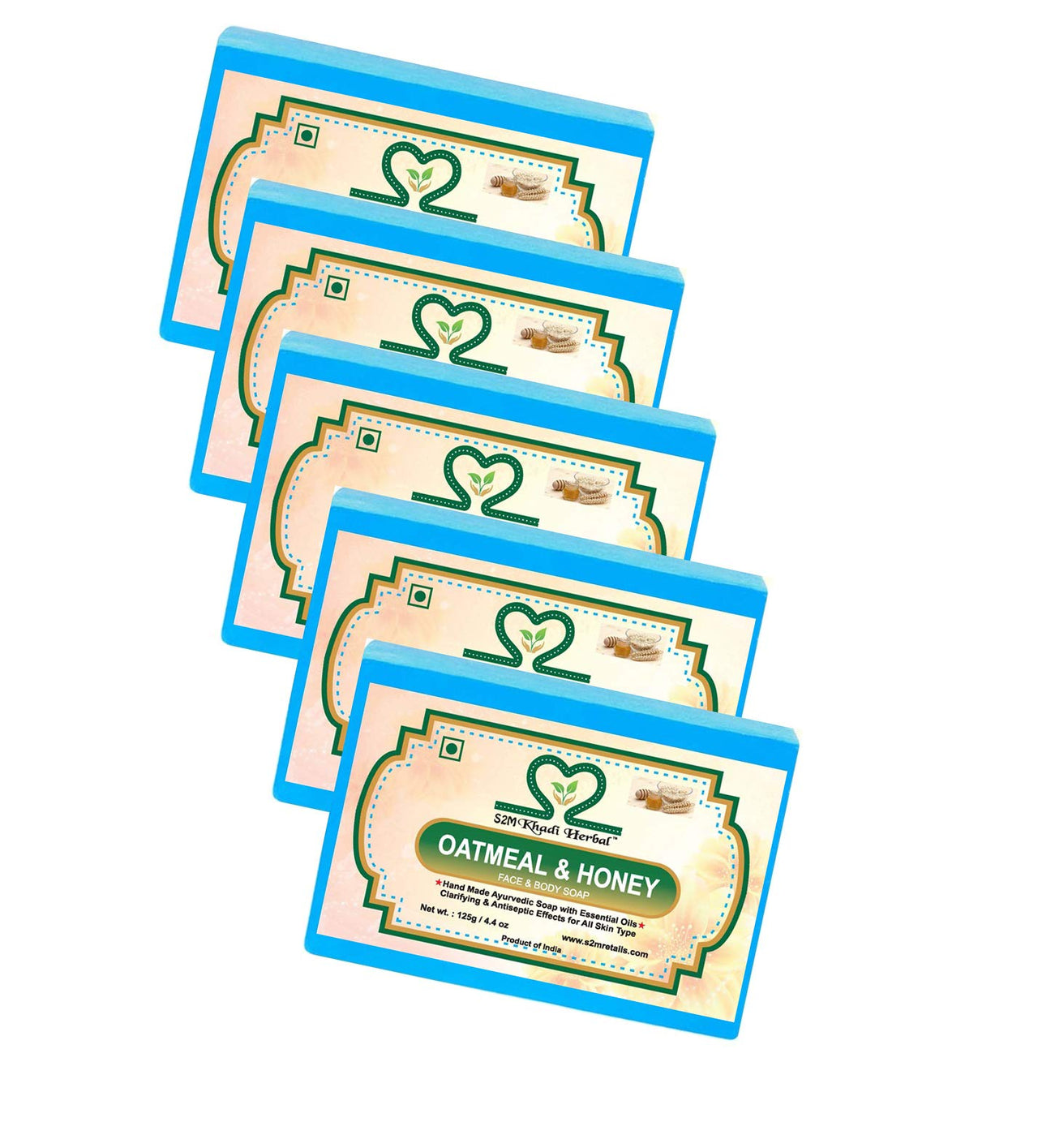 Khadi Natural S2M Herbal Oatmeal Soap 625Gm