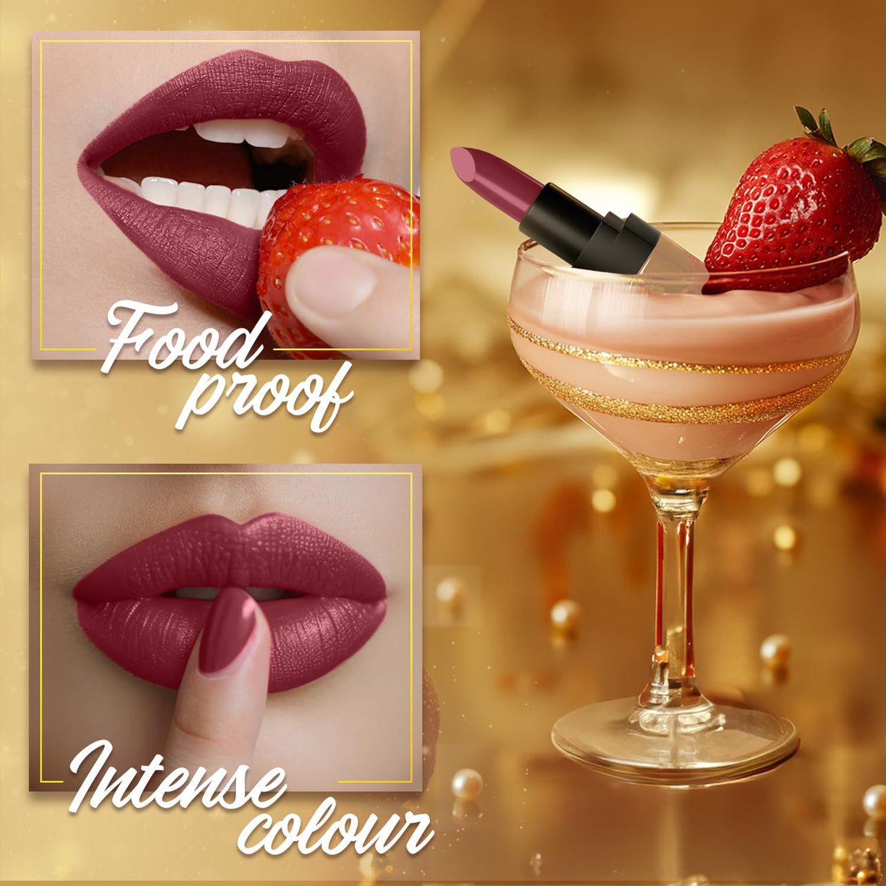 FACES CANADA Comfy Matte Velvet Touch Lipstick - Berry Smoothie 04, 4.2g | Velvety Matte Finish | 8HR Longstay | Intense Colour | Hydrating Lips | Smooth Application