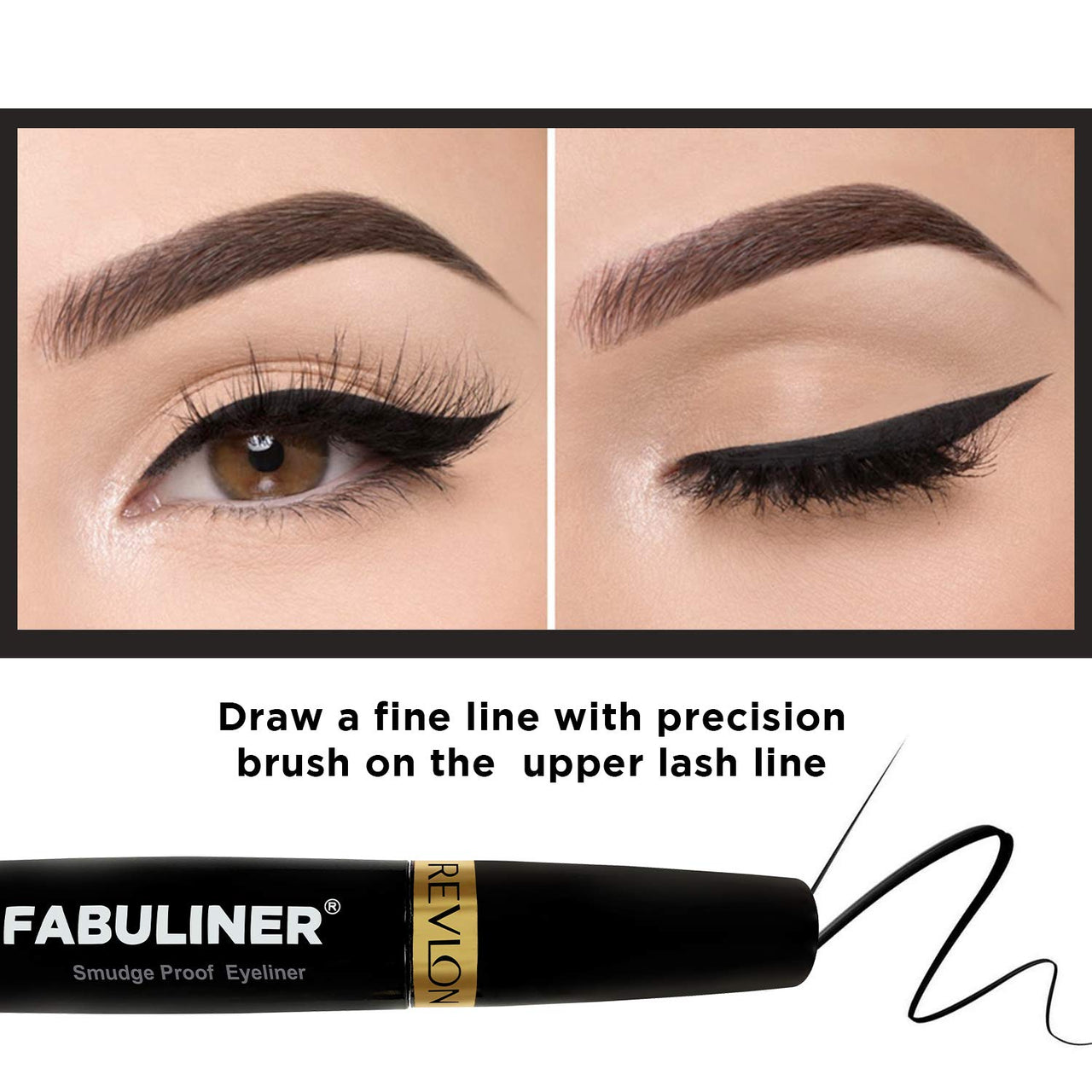 REVLON FABULINER Eye Liner BLACK 9ML