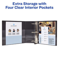 Avery Heavy Duty View 3 Ring Binder, 4