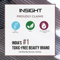 Insight Cosmetics Brow Tattoo | Smudgefree, Fade proof & Waterproof Formula | Sculpts & Defines Eyebrow | 5 g (EB02-Black)
