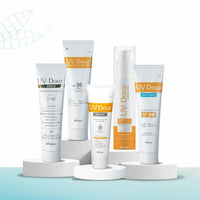 UV Doux Mineral Tinted Sunscreen Gel with SPF 50 PA+++ Broad Spectrum | 100% Mineral Sunscreen with Zinc Oxide & Titanium Dioxide with No White Cast | Matte Finish with Sweat & Water Resistance 50gm