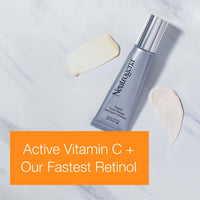 Neutrogena Rapid Tone Repair Dark Spot Corrector Face Serum with Hyaluronic Acid, Retinol & Vitamin C, Daily Anti Wrinkle Retinol Serum & Dark Spot Corrector to Brighten & Even Tone, 1 oz