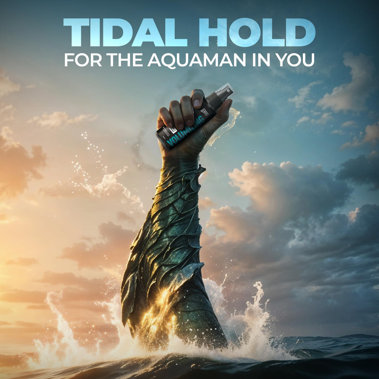 Beardo Hair Volumizing Sea Salt Spray 50ml | With Olive Oil & Coconut Oil | Hair Texture Spray & Matte Hold | Hair Volumizer Hair Setting Spray | Natural Hold Hair Spray for Men and Women