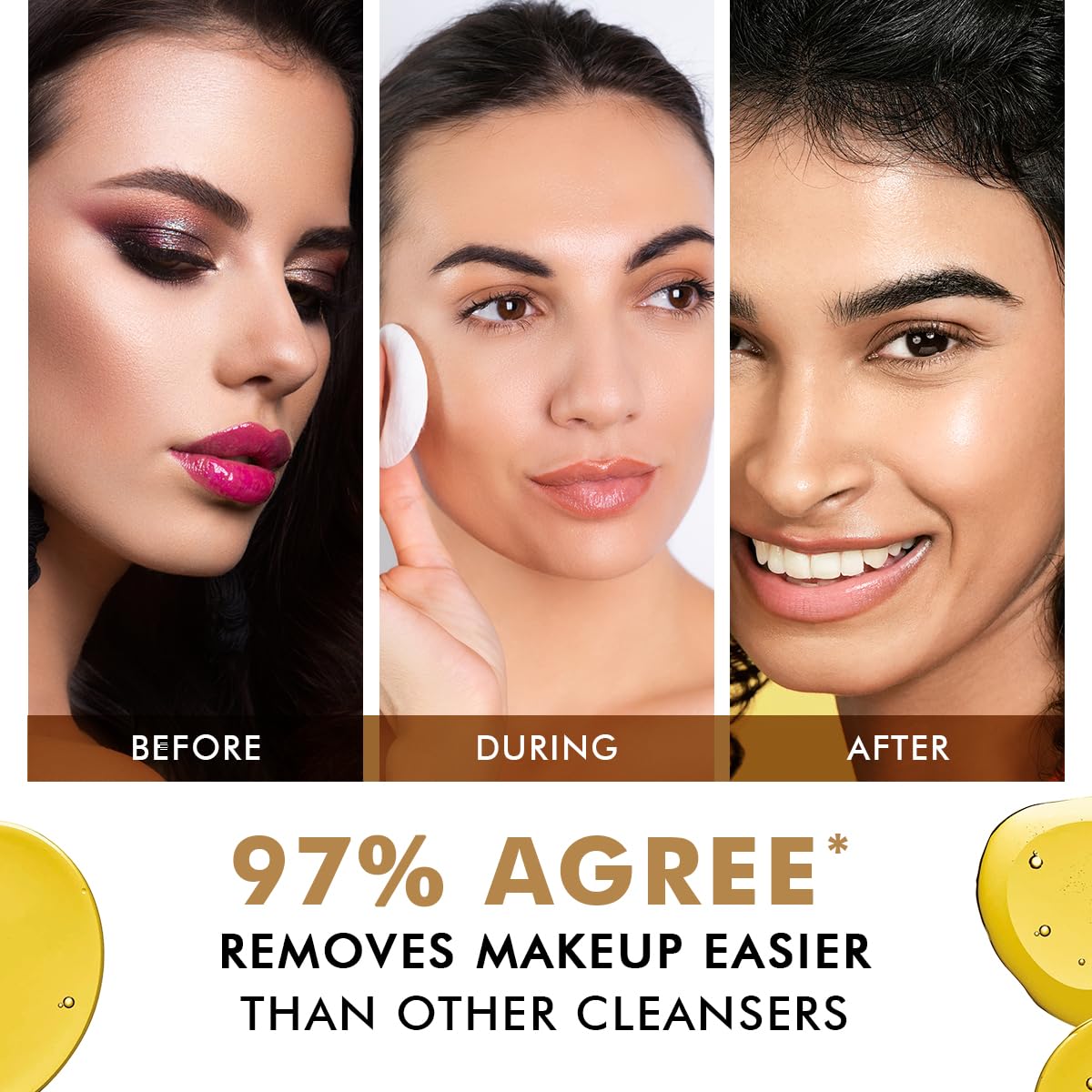 Conscious Chemist Cleanser | 130ml | Face Wash, Cleanser for Oily Skin, Makeup Remover, For Men & Women with SPF & Impurities For Soft & Glowing Skin, Natural Oil - Daily Dissolve (Pack of 2)