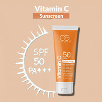 OG BEAUTY SCIENCE SPF 50 PA+++ Sunscreen with Vitamin C & Liquorice Extract - Dermatologically Tested - Broad Spectrum (20 ml)