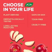 Joy Skin Fruits Moisturizing Skin Cream With Apple, Jojoba & Almond Oil (500ml) | Quick Absorbing & Non Sticky Moisturizer for Face, Hands & Body | For Healthy, Soft & Glowing Skin