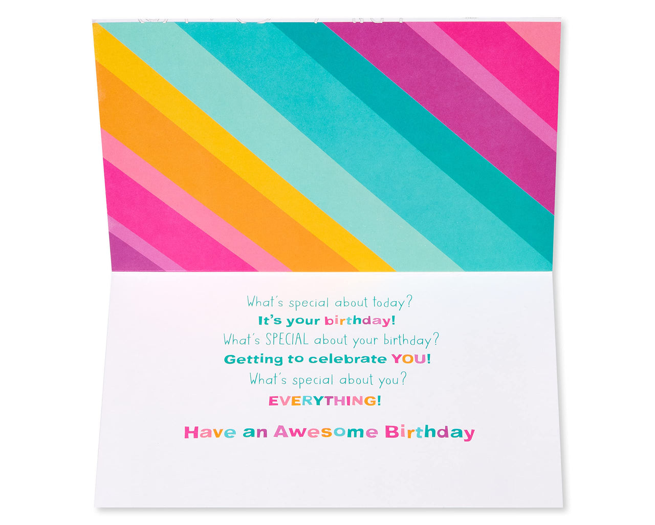 American Greetings Birthday Card for Kids (What's  Special)