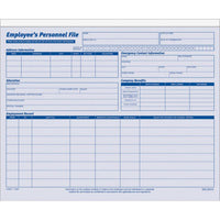 Adams Employees Personnel File Folder, Heavy Card Stock, 11-3/4 x 9-1/2 Inches, Pack of 20 Folders (9287ABF) ,Blue/White 1 PACK