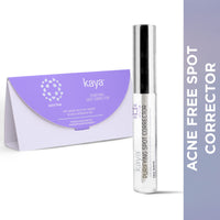 Kaya Clinic Purifying Spot Corrector for Acne- Skin with Zinc Sulphate, Salicylic Acid & Glycolic Acid Oil for Active Acne & Blemishes, 8ml