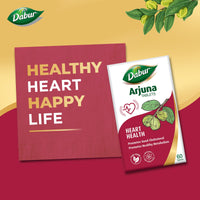 DABUR Arjuna Tablets - 60 Tabs | Promotes Heart Health | Manages Cholesterol Level | Promotes Healthy Metabolism,Pack of 1