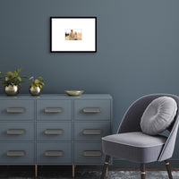 Americanflat 12x16 Picture Frame in Black - Use as 4x6 Picture Frame with Mat or 12x16 Frame Without Mat - Thin Border Photo Frame with Plexiglass Cover - Vertical or Horizontal Wall Display 12x16 - (4x6 With Mat) 1 Pack