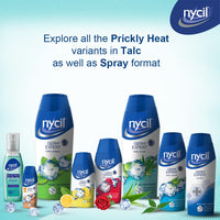 Nycil Germ Expert Prickly Heat Powder, Pack of 150gm+60gm, Assorted Fragrances (Cool Aloe)