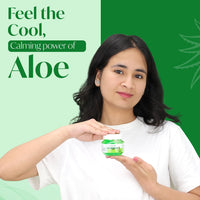 Meglow Aloevera Gel Jar 300g (100g*3) Combo Pack - Aloevera & Cucumber Ext. Hair & face Moisturizer for Dry Skin|| for Nourish & Healthy Skin