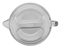 G.E.T. P-3064-1-CL-EC Heavy-Duty Shatterproof Plastic 2 Quart Pitcher with Lid, BPA Free (64 Ounce), Clear