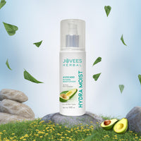 JOVEES Herbal Hydra Intense Moisturiser For Glowing & Hydrating Skin With Avocado And Chamomile Extract | Lightweight And Non Greasy Lotion | For All Skin Types- 100ml