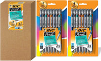 BIC Xtra-Precision Mechanical Pencil, Metallic Barrel, Fine Point (0.5mm), 48-Count 0.5mm 24 Count (Pack of 2)