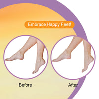 Dr.Rashel Vitamin C Peeling Mask for Cracked Feet | Dead Skin Remover | Heel Peel Pedicure | At Home Foot Care | Lavender | Exfoliant Foot Crack Mask with Moisturising Agents