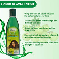 KAZIMA Amla Herbal Hair Oil Ideal For Hair Fall Repair Oil & Hair Fall Controll (100ML) (Pack of 2)