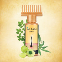 Indulekha Bringha Anti Hair Fall Shampoo, 200ml And Bhringa Hair Oil 50 ml