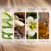 VLCC DeTan + WhiteGlo Moisturising Body Lotion SPF 30 PA+++ - 350ml | Brightens and Moisturises skin | With Cocoa, Shea Butter, Aloe Vera, and Almond Oil.