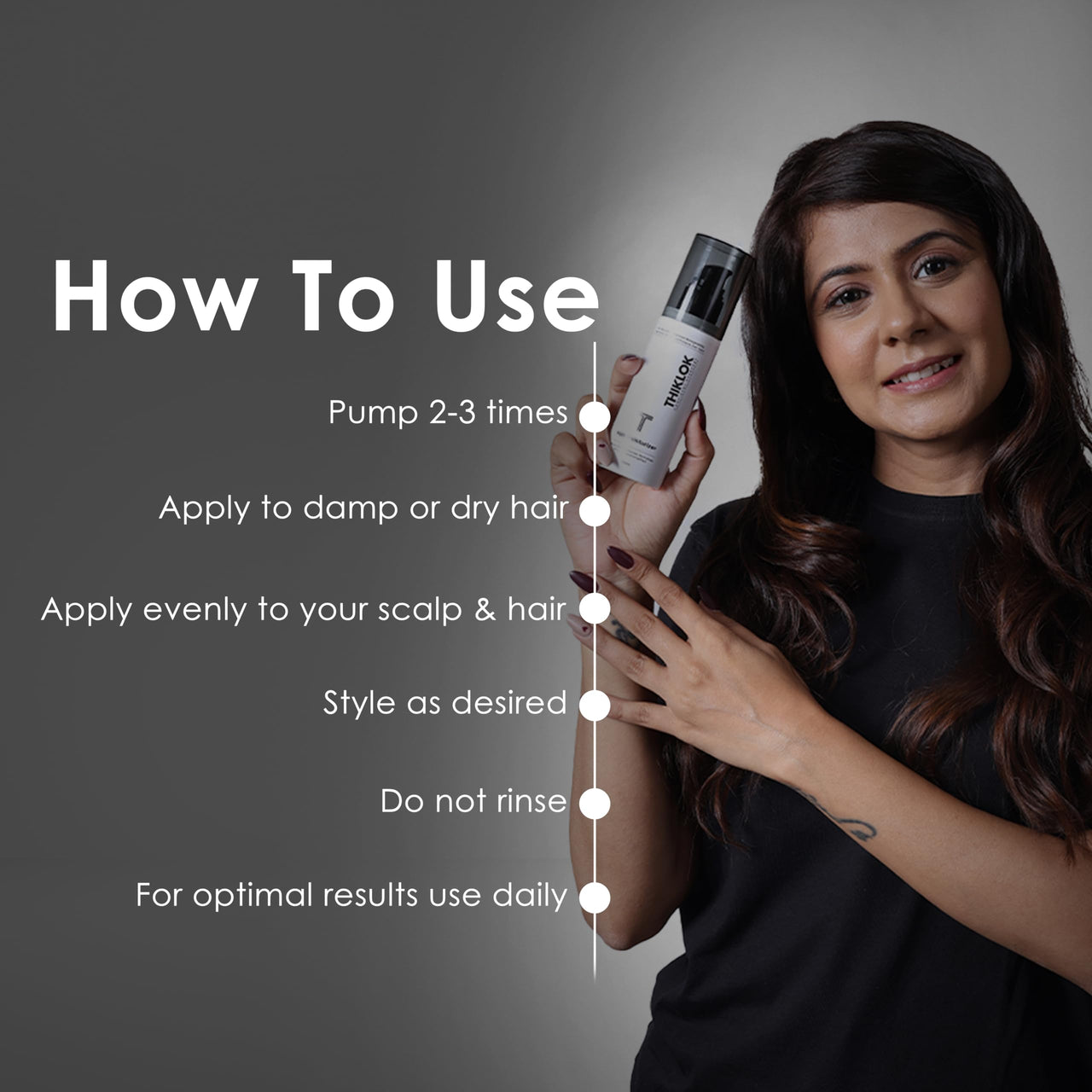 Thiklok Hair Moisturizer – Deep Moisturisation & Hydration | Leave-in Conditioning | pH Balanced | Lightweight & Non-Greasy Formula for Healthier | Frizz Control | Long Lasting Conditioner