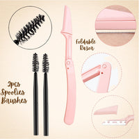 HUDA GIRL Professional 2 in 1 Black & Dark Brown Hair Cover Up Powder & Grey Hair Coverage Touch Up Stick, Instant Hairline Powder Root touch up Solution, Cover Up Hair Powder for Women & Men