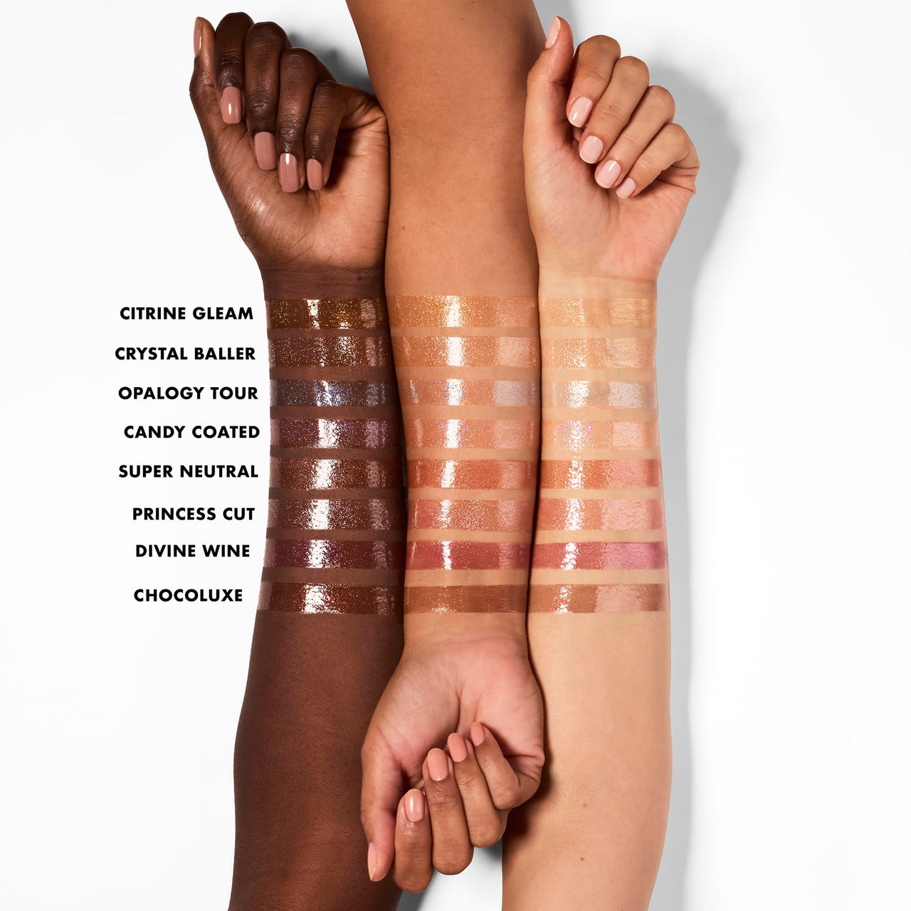 e.l.f. Glow Reviver Lip Oil, Nourishing and Hydrating with High-Shine Glimmer Finish & Sheer Wash Of Color, Minty Scent, Non-Sticky, Vegan & Cruelty-free, Chocoluxe