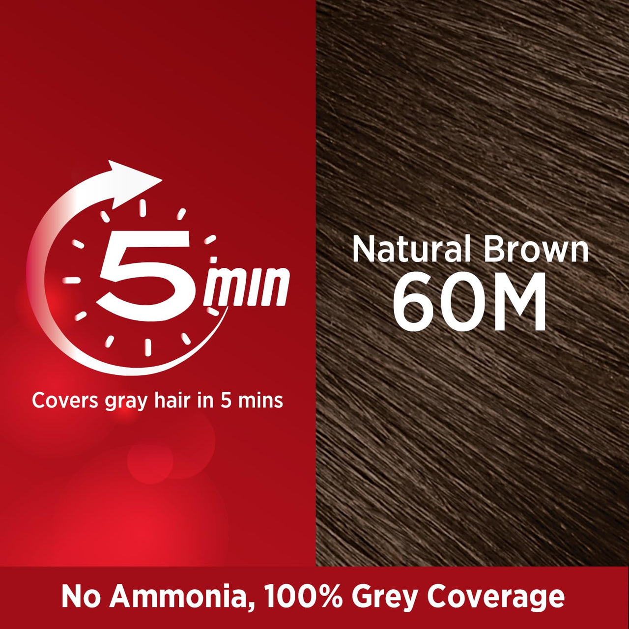 Revlon Top Speed Hair Color - Men -Natural Brown 60M